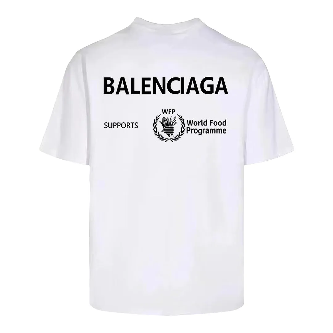 #「 Quality」 《BALENCIAGA 》24SS Classic T Quality - 2 - os 220 -26 280g - 300g 1×1 - Quality ：Black White Size: XS-S-M-L